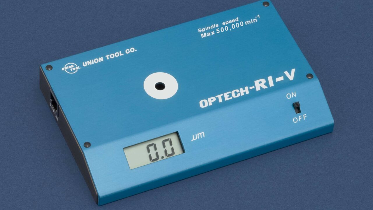 ユニオンツール スピンドル振れ測定器 OPTECH-RI-V / V plus ｜東京 